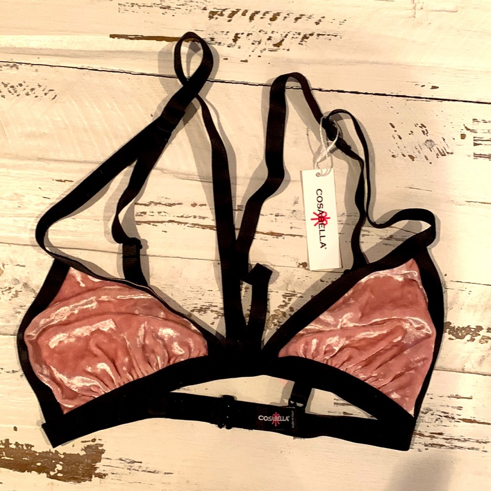 Velvet Bralette NWT
